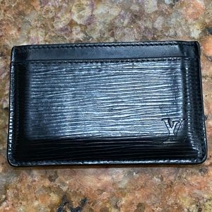 Louis Vuitton Card Holder Black